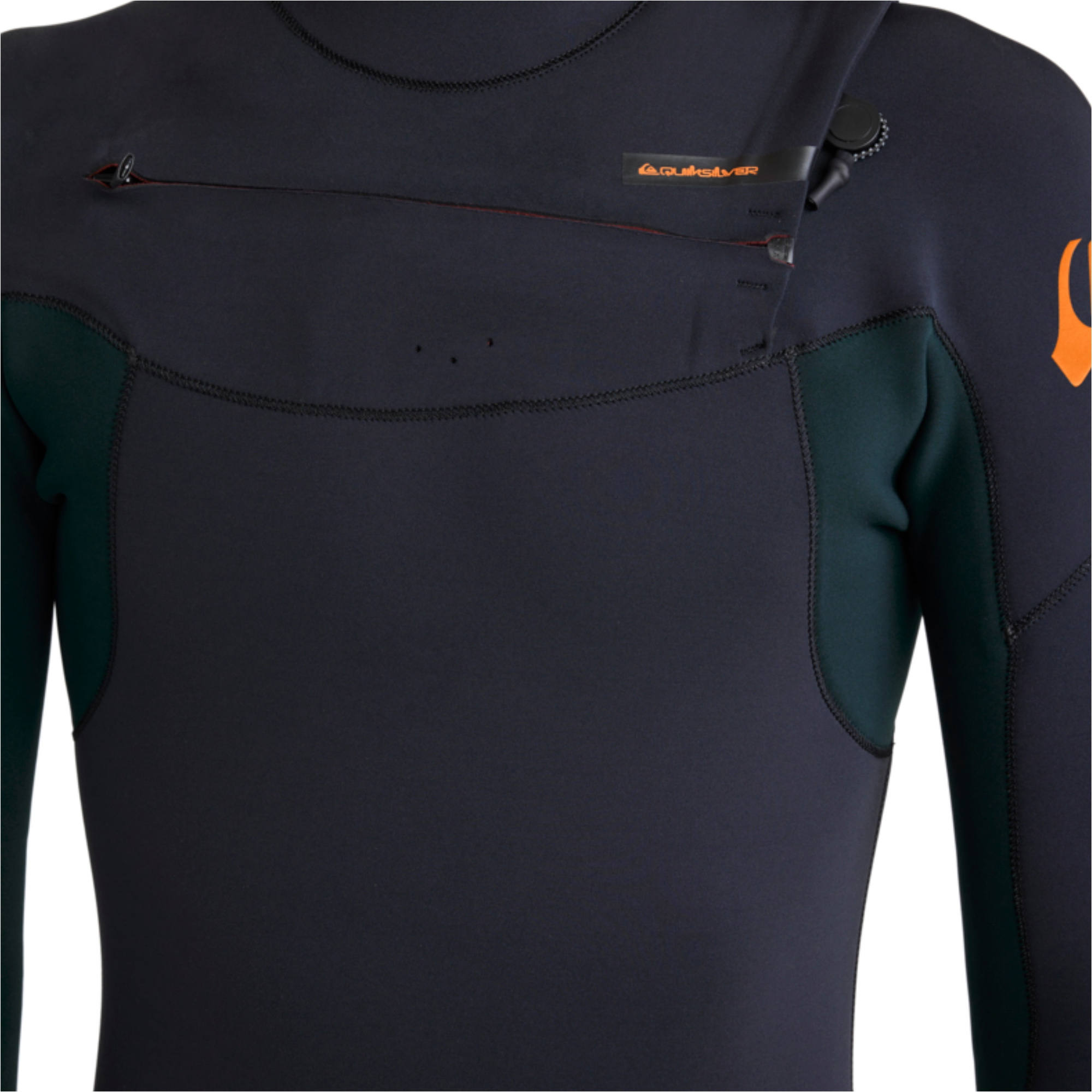 2026 Quiksilver Hombres Everyday Sessions 4/3mm Chest Zip Neopreno 25AW213512 - Jade